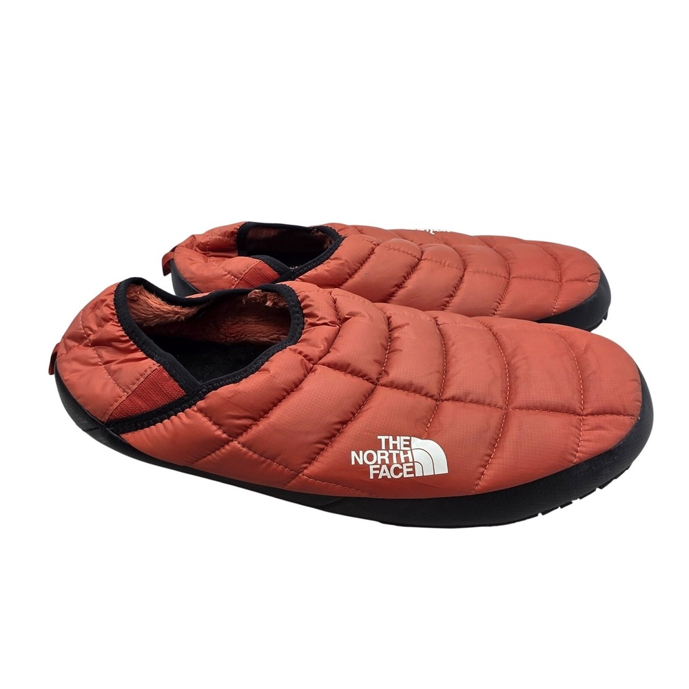 The North Face ThermoBall Traction Mule V Orange‎ Mens 14 Slippers NF0A3UZN